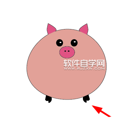 ai怎么設(shè)計(jì)可愛的小豬