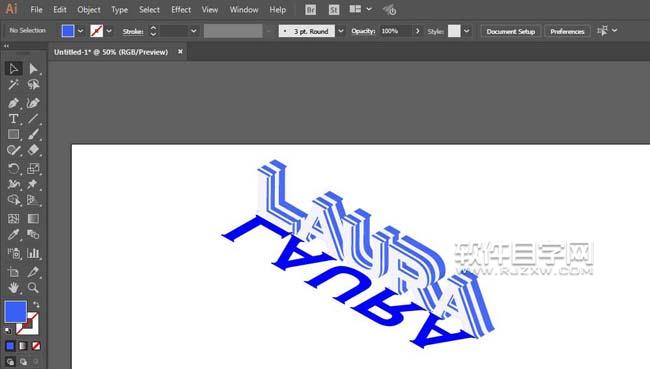 ai添加文字陰影效果