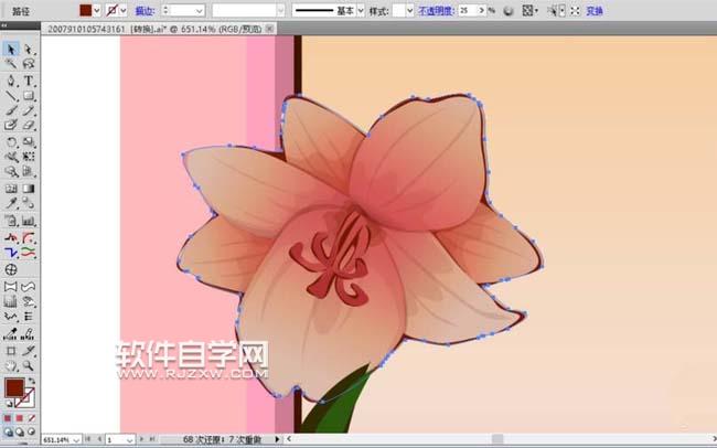 ai怎么設(shè)計(jì)花框素材
