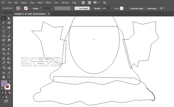 ai怎么畫口袋妖怪臭臭泥