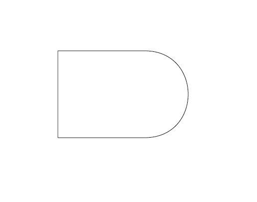 ai怎么把矩形右邊改弧形