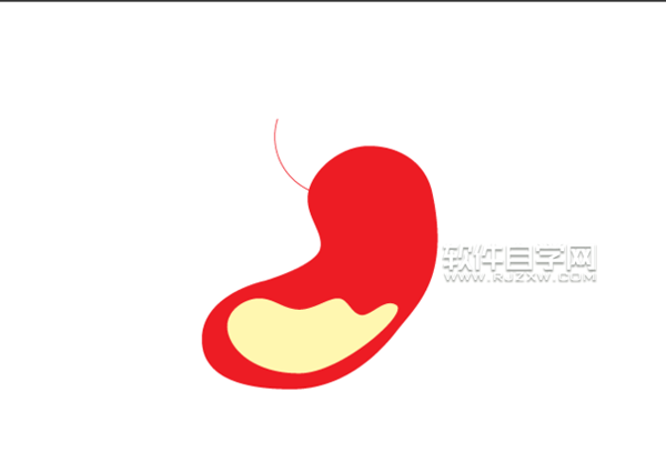 ai怎么畫胃圖標