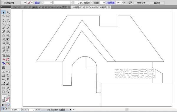 ai怎么設(shè)計(jì)小房子簡(jiǎn)筆畫