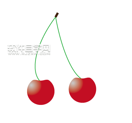 用ai怎么設計櫻桃圖案