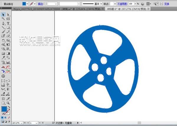 老式放映機怎么用AI設(shè)計