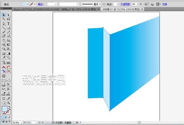ai怎么畫立體手提袋