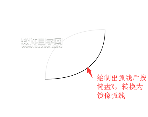 ai如何畫(huà)弧線