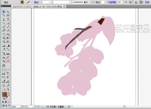 ai怎么畫蝴蝶蘭素材