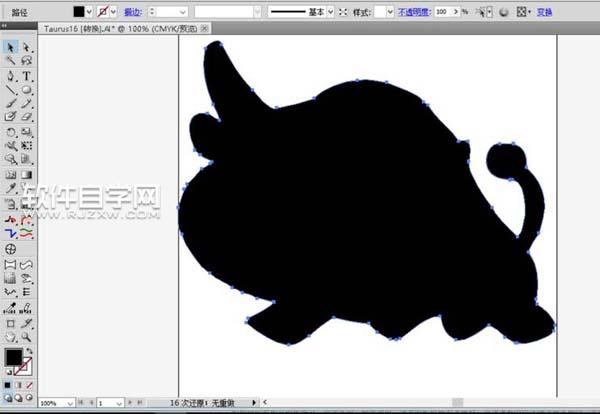 ai怎么畫金牛座圖案