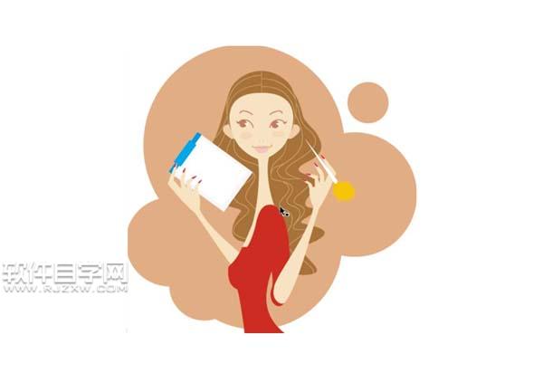 ai怎么畫時尚女孩