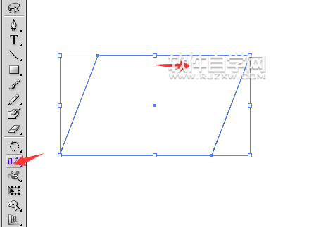 ai矩形變平行四邊形