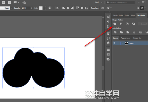 ai怎么設計云上傳下載標志