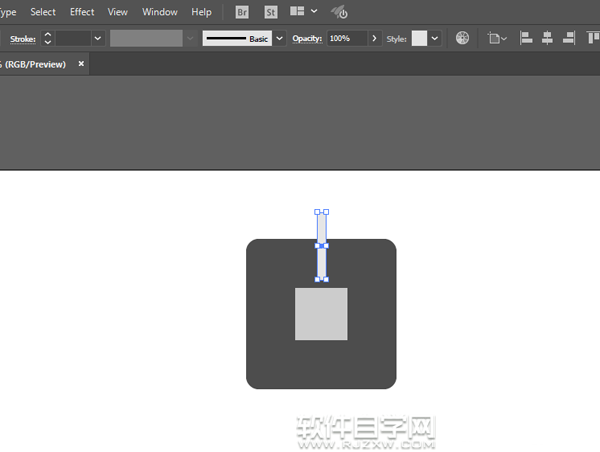 ai怎么畫電腦芯片