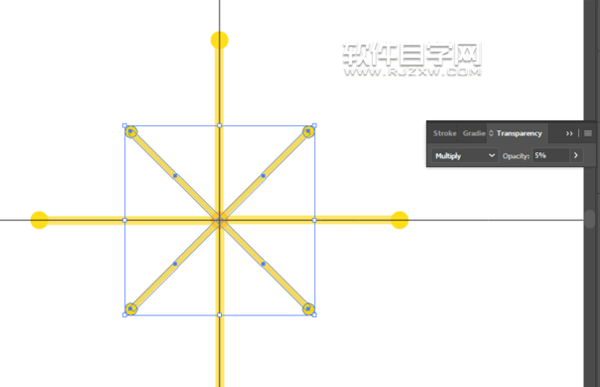 ai怎么畫含羞草的花