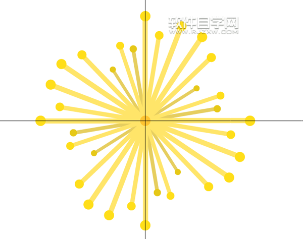 ai怎么畫含羞草的花