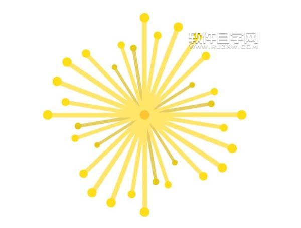 ai怎么畫含羞草的花