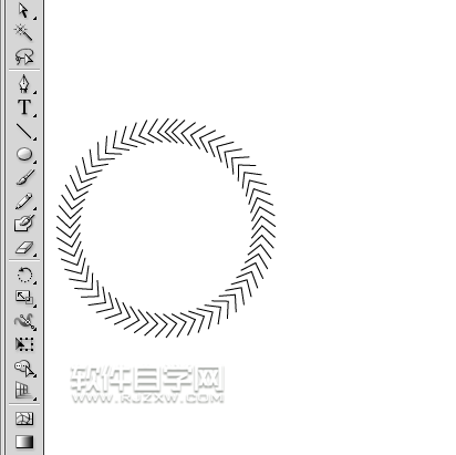 ai怎么旋轉(zhuǎn)線條