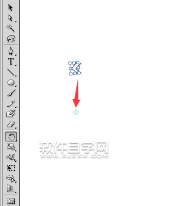 ai怎么旋轉(zhuǎn)線條