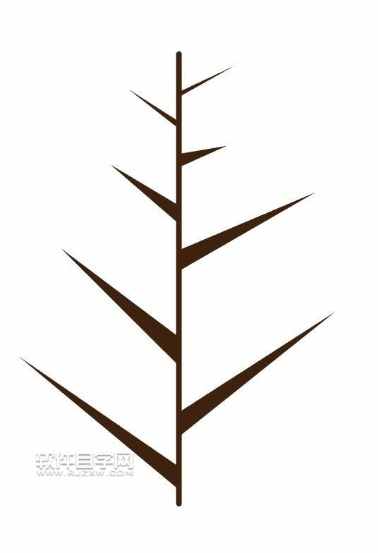 AI怎么畫小樹苗插畫