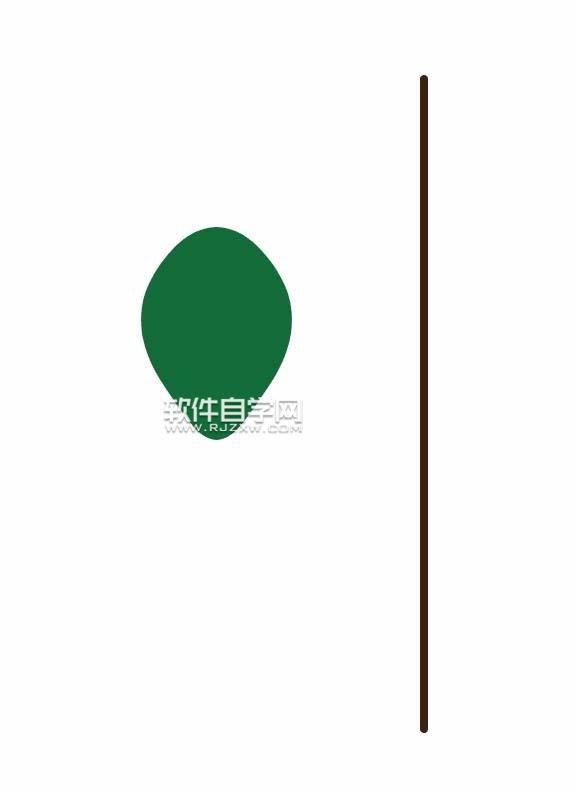 AI怎么畫小樹苗插畫