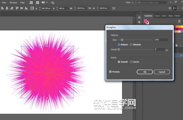 ai怎么畫毛茸茸