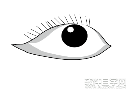 AI怎么畫眼睛矢量圖