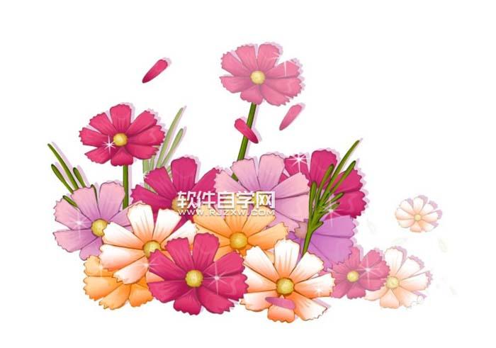 用AI設(shè)計(jì)波斯菊畫法