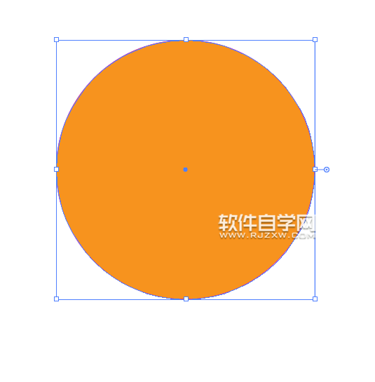 Ai怎么繪制漸變雙圓形
