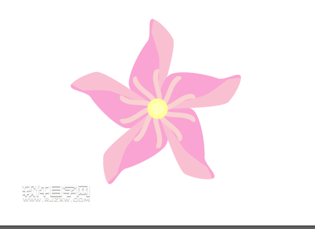 AI怎么畫夾竹桃花