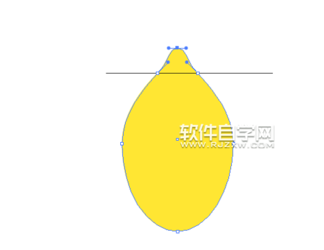 AI怎么繪制檸檬圖案