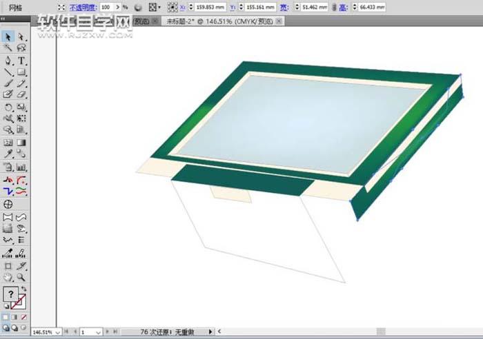 AI怎么畫展示臺設計模型