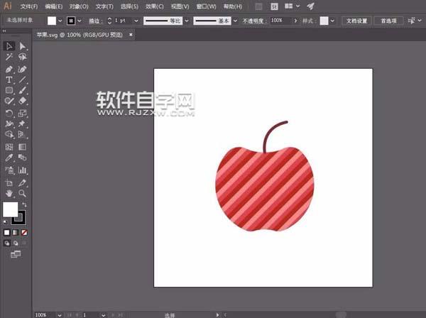 AI蘋果繪制網(wǎng)格風