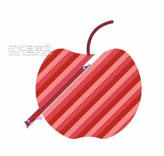 AI蘋果繪制網(wǎng)格風