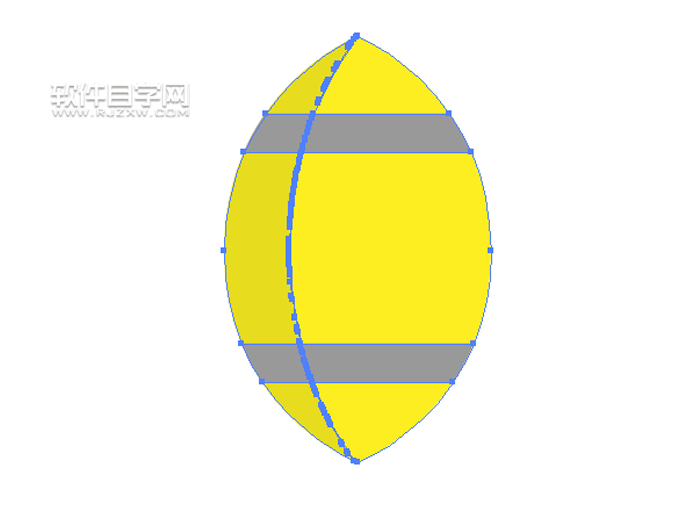 ai怎么畫英式橄欖球？
