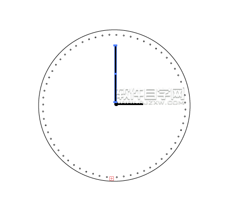 AI怎么繪制簡潔數字時鐘？