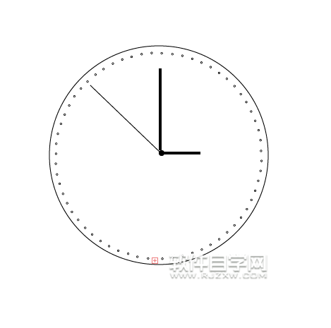 AI怎么繪制簡潔數字時鐘？