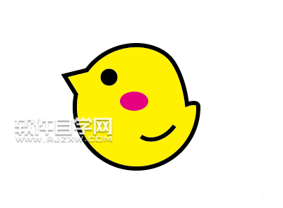 ai怎么繪制黃色小雞？