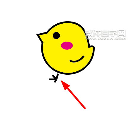 ai怎么繪制黃色小雞？