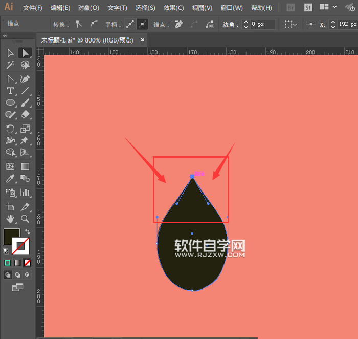 AI怎么繪制西瓜圖標?