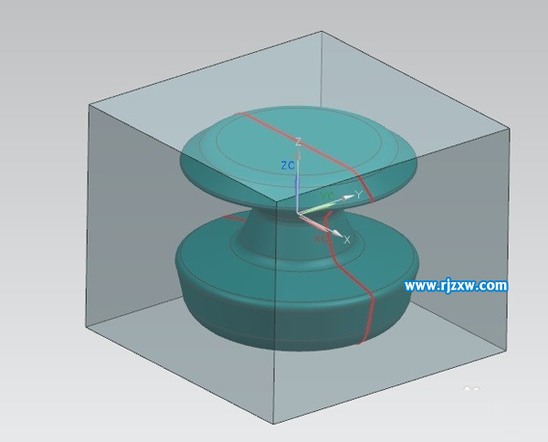 UG產(chǎn)品分型切割的分模設(shè)計