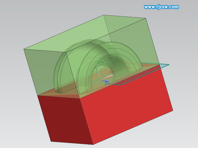 UG產(chǎn)品分型切割的分模設(shè)計