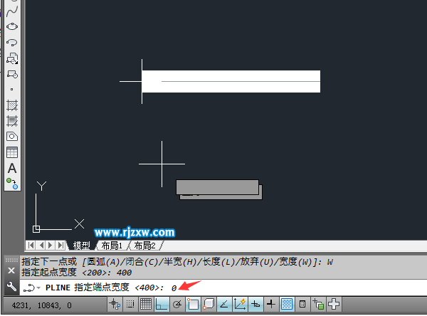 cad的箭頭怎么畫