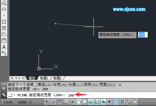 cad的箭頭怎么畫