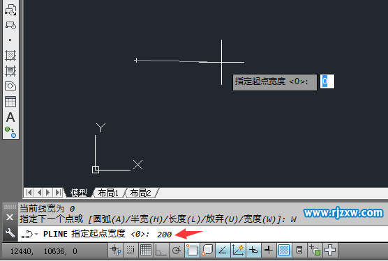 cad的箭頭怎么畫