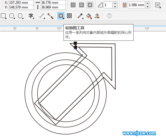 Coreldraw軟件的修剪技巧介紹