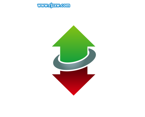 CDR繪制上下箭頭原創教程