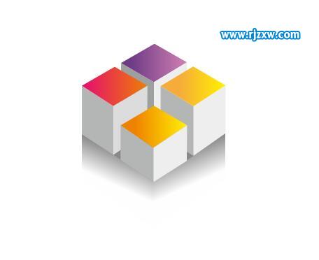 CDR繪制四個立體圖的介紹