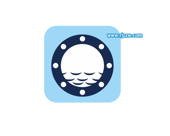 CDR繪制船窗圓形卡通效果