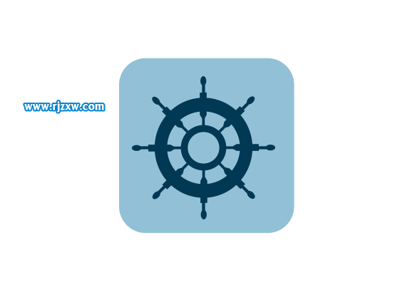 CorelDRAW X8怎么設計船舵的圖形？