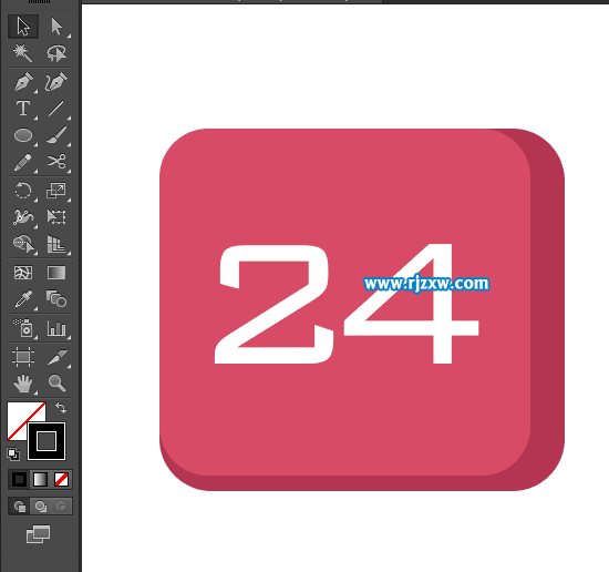 卡通日歷APP圖標(biāo)用AI制作教程